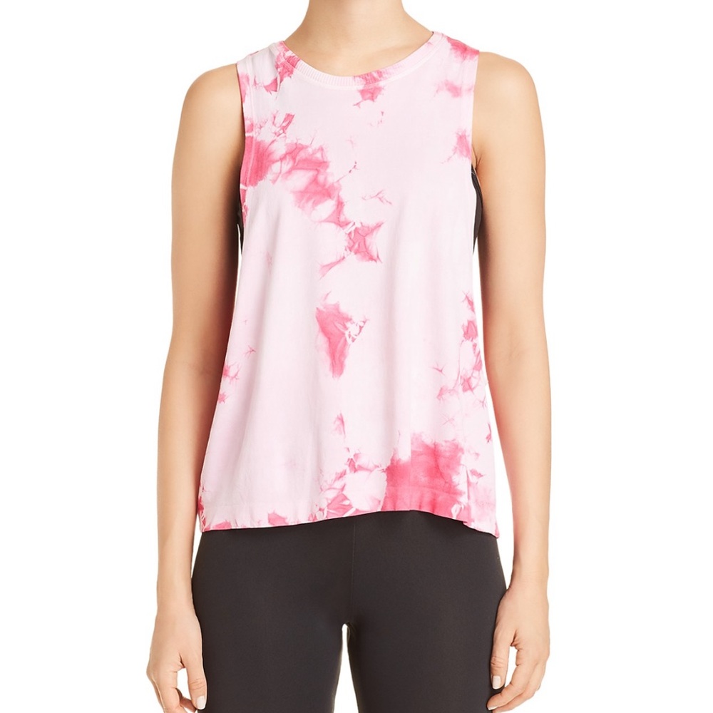 Spiritual gangster tie dye workout top